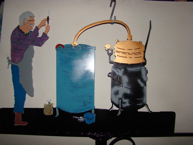 Le bouilleur de cru, homme très apprécié dans les villages et à juste titre !